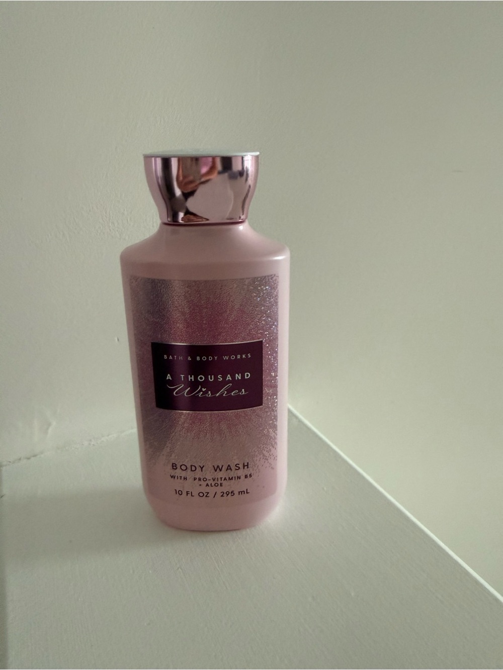 Bath & Body Works A Thousand Wishes Pink Body Wash Bottle